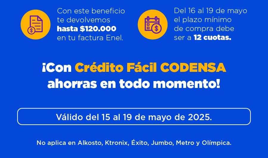 Crédito f´cil codensa